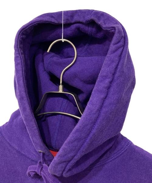 SUPREME（シュプリーム）SUPREME (シュプリーム) CROSS BOX LOGO HOODED SWEAT SHURTS パープル サイズ:Lの古着・服飾アイテム
