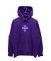 SUPREME（シュプリーム）の古着「CROSS BOX LOGO HOODED SWEAT SHURTS」｜パープル