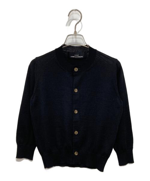 tricot COMME des GARCONS（トリココムデギャルソン）tricot COMME des GARCONS (トリココムデギャルソン) ウールカーディガン ブラック サイズ:記載なしの古着・服飾アイテム
