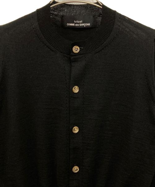 tricot COMME des GARCONS（トリココムデギャルソン）tricot COMME des GARCONS (トリココムデギャルソン) ウールカーディガン ブラック サイズ:記載なしの古着・服飾アイテム