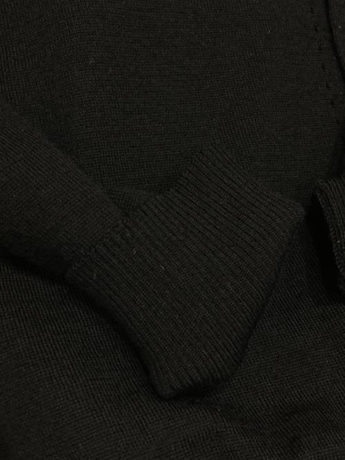 tricot COMME des GARCONS（トリココムデギャルソン）tricot COMME des GARCONS (トリココムデギャルソン) ウールカーディガン ブラック サイズ:記載なしの古着・服飾アイテム