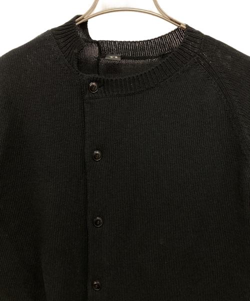 Y's（ワイズ）Y's (ワイズ) イニシャル刺繍カーディガン ブラック サイズ:2の古着・服飾アイテム