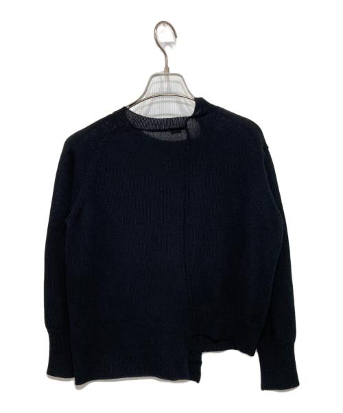 Y's（ワイズ）Y's (ワイズ) イニシャル刺繍カーディガン ブラック サイズ:2の古着・服飾アイテム