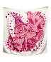 HERMES (エルメス) カレ90 IHOLA FLAMENCA ピンク×アイボリー：17000円
