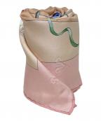 HERMESエルメス）の古着「カレ90-ベニスのカーニバル」｜ライトピンク