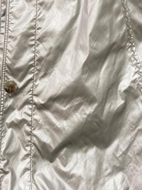 PRADA（プラダ）PRADA (プラダ) メタリックフーテッドコート シルバー サイズ: XSの古着・服飾アイテム
