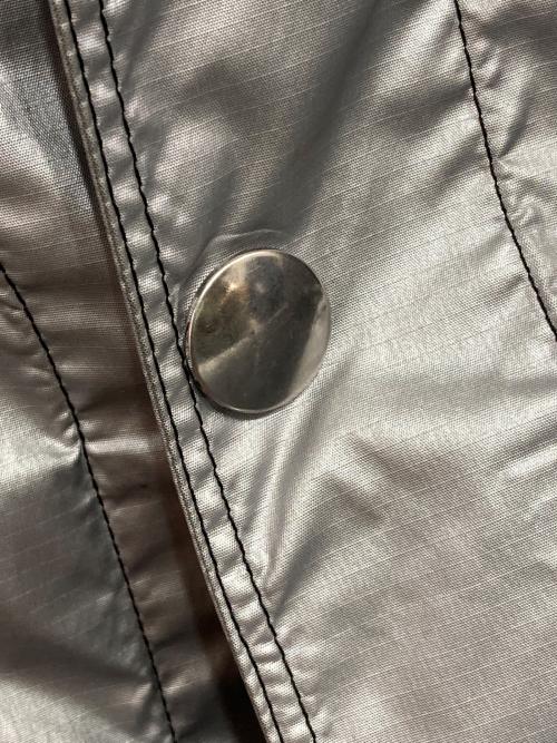 PRADA（プラダ）PRADA (プラダ) メタリックフーテッドコート シルバー サイズ: XSの古着・服飾アイテム