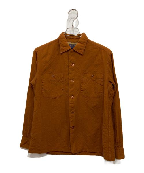 PENDLETON（ペンドルトン）PENDLETON (ペンドルトン) ヴィンテージウールシャツ ブラウン サイズ:Mの古着・服飾アイテム