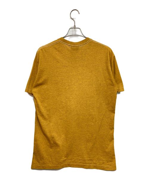 Creek（クリーク）Creek (クリーク) ボーダーTシャツ イエロー サイズ:Lの古着・服飾アイテム