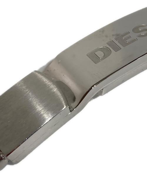 DIESEL（ディーゼル）DIESEL (ディーゼル) チェーンプレートブレスレット シルバーの古着・服飾アイテム