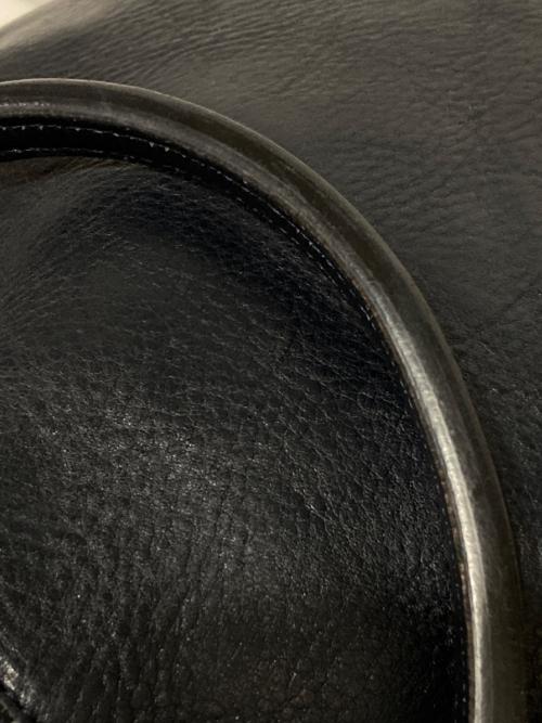 HIROFU（ヒロフ）HIROFU (ヒロフ) シボ革レザートートバッグ ネイビーの古着・服飾アイテム