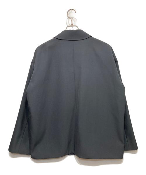 PUBLIC TOKYO（パブリックトウキョウ）PUBLIC TOKYO (パブリックトウキョウ) 含浸ウールギャバコーチジャケット チャコールグレー サイズ:2の古着・服飾アイテム