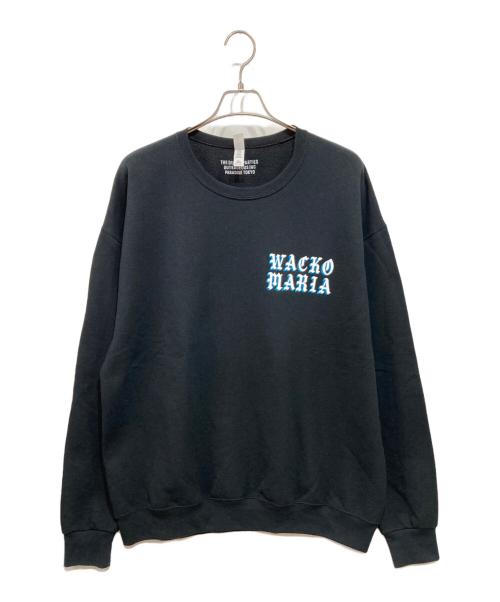 WACKO MARIA（ワコマリア）WACKO MARIA (ワコマリア) プリントスウェット ブラック サイズ:XLの古着・服飾アイテム