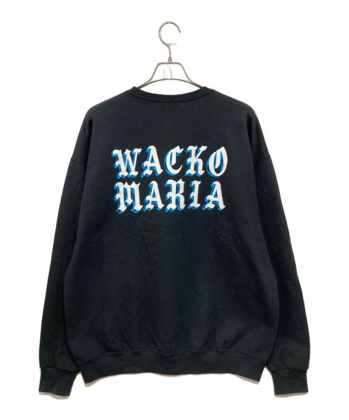 WACKO MARIA（ワコマリア）WACKO MARIA (ワコマリア) プリントスウェット ブラック サイズ:XLの古着・服飾アイテム