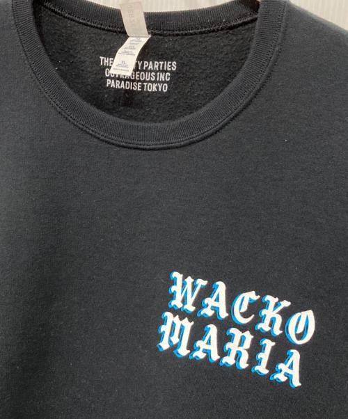 WACKO MARIA（ワコマリア）WACKO MARIA (ワコマリア) プリントスウェット ブラック サイズ:XLの古着・服飾アイテム