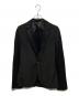 LANVIN（ライバン）の古着「切替テーラードジャケット」｜ネイビー×ブラック