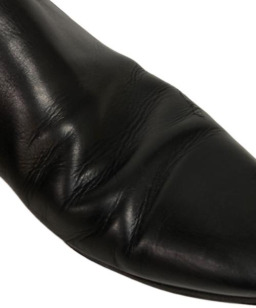 Saint Laurent Paris（サンローランパリ）Saint Laurent Paris (サンローランパリ) サイドゴアショートブーツ ブラック サイズ:40の古着・服飾アイテム