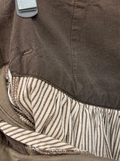 KAPITAL（キャピタル）KAPITAL (キャピタル) ヒッコリーワイドパンツ ブラウン サイズ:1の古着・服飾アイテム