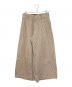 KAPITAL（キャピタル）の古着「ヒッコリーワイドパンツ」｜ブラウン