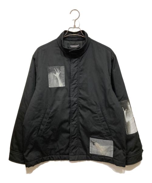 UNDERCOVER（アンダーカバー）UNDERCOVER (アンダーカバー) Psycho JQ サイコパッチ ブルゾン ブラック サイズ:3の古着・服飾アイテム