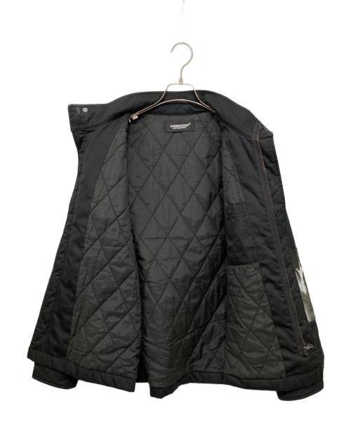 UNDERCOVER（アンダーカバー）UNDERCOVER (アンダーカバー) Psycho JQ サイコパッチ ブルゾン ブラック サイズ:3の古着・服飾アイテム