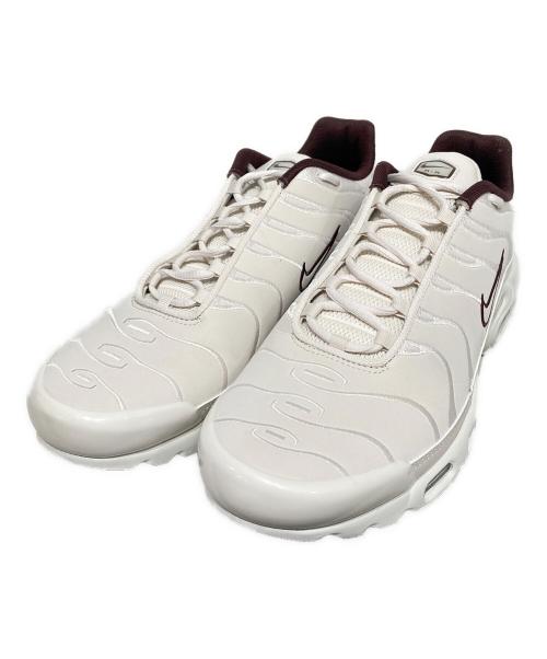 NIKE（ナイキ）NIKE (ナイキ) Air Max Plus PRM Phantom Burgundy Crush エンジ×アイボリー サイズ:29.5の古着・服飾アイテム
