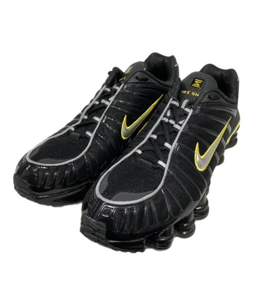 NIKE（ナイキ）NIKE (ナイキ) SHOX TL BLACK/METALLIC SILVER-DYNAMIC YELLOW イエロー×ブラック サイズ:30の古着・服飾アイテム