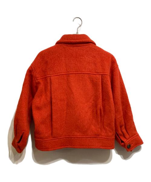 CITY（シティ）CITY (シティ) アルパカブレンドショートコート オレンジ サイズ:1の古着・服飾アイテム