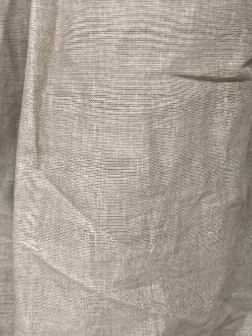 crinkle crinkle crinkle（クリンクル クリンクル クリンクル）crinkle crinkle crinkle (クリンクル クリンクル クリンクル) シアーブラウス ベージュ サイズ:Fの古着・服飾アイテム