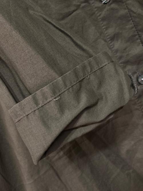 mizuiro-ind（ミズイロインド）mizuiro-ind (ミズイロインド) シャツワンピース オリーブ サイズ:-の古着・服飾アイテム