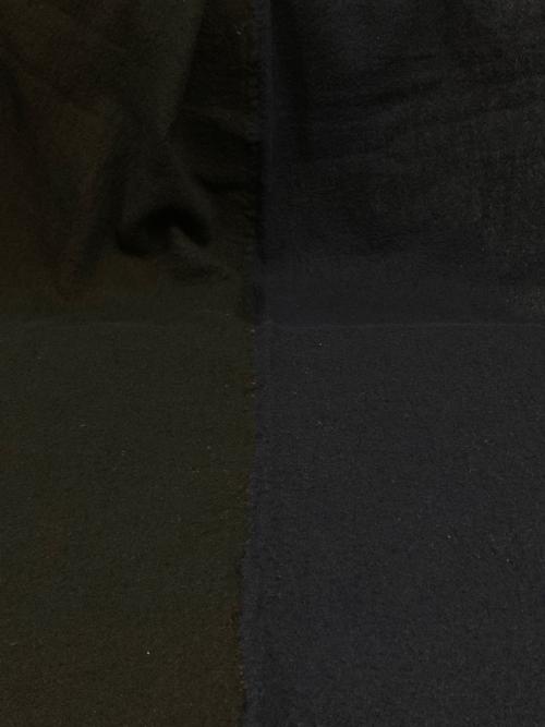 Y's（ワイズ）Y's (ワイズ) カラーブロッキングマフラー ネイビー×レッド サイズ:記載なしの古着・服飾アイテム