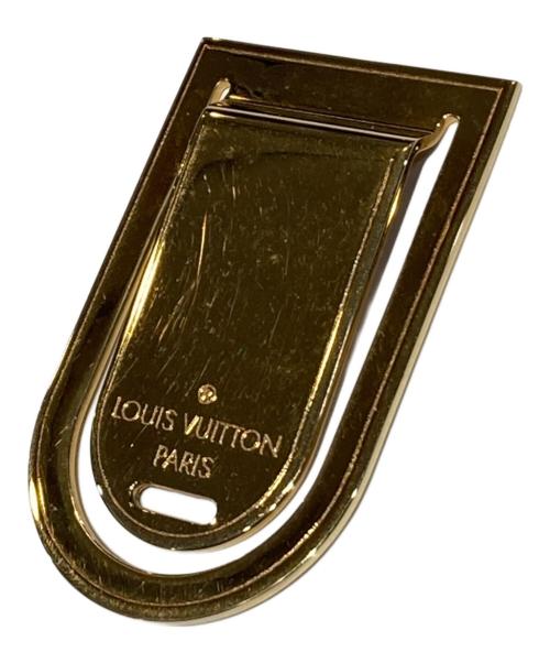 LOUIS VUITTON（ルイ ヴィトン）LOUIS VUITTON (ルイ ヴィトン) パンスアビエポリトアドレス-マネークリップ ゴールドの古着・服飾アイテム