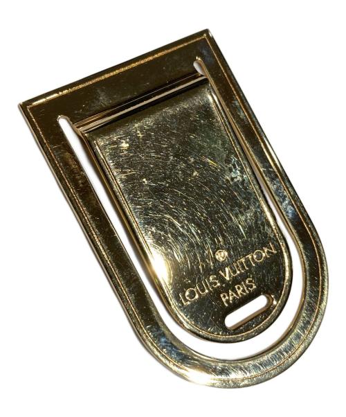 LOUIS VUITTON（ルイ ヴィトン）LOUIS VUITTON (ルイ ヴィトン) パンスアビエポリトアドレス-マネークリップ ゴールドの古着・服飾アイテム