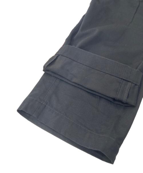 everyone（エブリワン）everyone (エブリワン) ベルテッドイージーパンツ ブラック サイズ:Lの古着・服飾アイテム