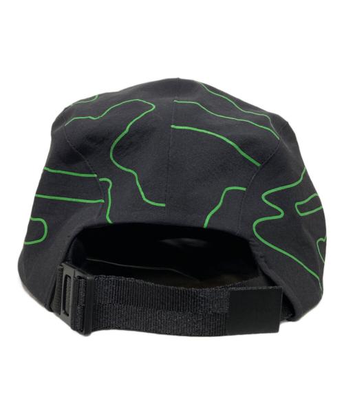 ARC'TERYX（アークテリクス）ARC'TERYX (アークテリクス) SYSTEM A PLATS PRINT CAP グリーン×ブラックの古着・服飾アイテム