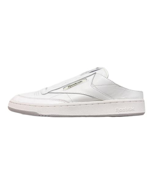 REEBOK（リーボック）REEBOK (リーボック) BEAMS (ビームス) クラシック クラブ C レースレス ミュール ホワイト サイズ:28の古着・服飾アイテム