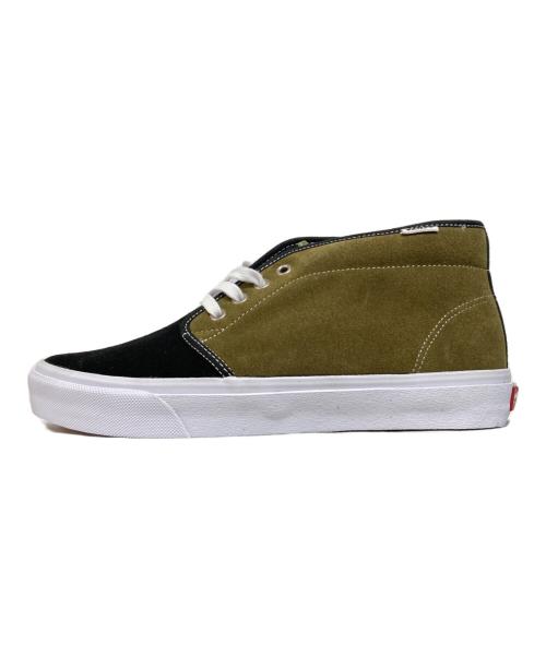 VANS（ヴァンズ）VANS (バンズ) CHUKKA ブラック×オリーブ サイズ:28の古着・服飾アイテム