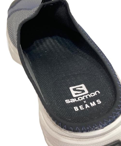 SALOMON（サロモン）SALOMON (サロモン) BEAMS (ビームス) スライドサンダル グレー×ネイビー サイズ:29の古着・服飾アイテム