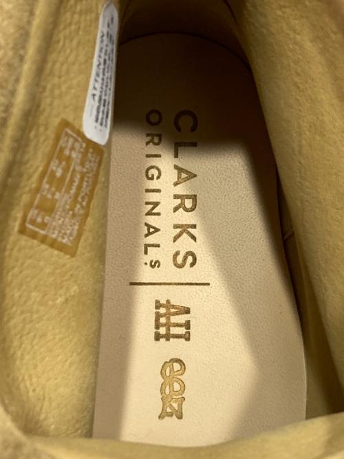 CLARKS ORIGINALS（クラークス オリジナルズ）CLARKS ORIGINALS (クラークス オリジナルズ) SSZ (エスエスズィー) 別注ワラルー ベージュ サイズ:26.5の古着・服飾アイテム