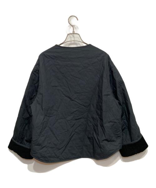 ORCIVAL（オーシバル）ORCIVAL (オーシバル) コットンインサレーションキルトノーカラーブルゾン ブラック サイズ:1の古着・服飾アイテム