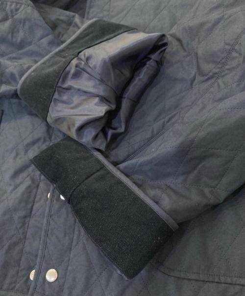 ORCIVAL（オーシバル）ORCIVAL (オーシバル) コットンインサレーションキルトノーカラーブルゾン ブラック サイズ:1の古着・服飾アイテム