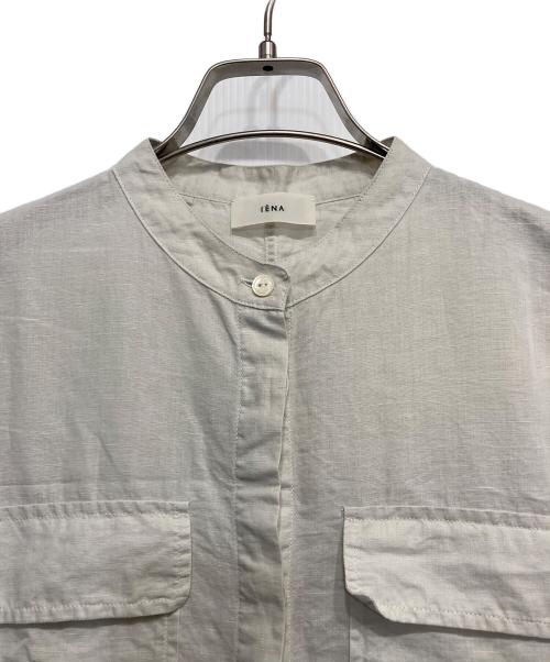 IENA（イエナ）IENA (イエナ) ヘンプ ノースリーブシャツ ベージュ サイズ:-の古着・服飾アイテム