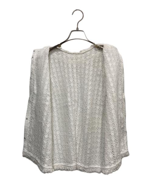 journal standard luxe（ジャーナルスタンダード ラックス）journal standard luxe (ジャーナルスタンダード ラックス) コットンレース ノースリーブブラウス ホワイト サイズ:-の古着・服飾アイテム