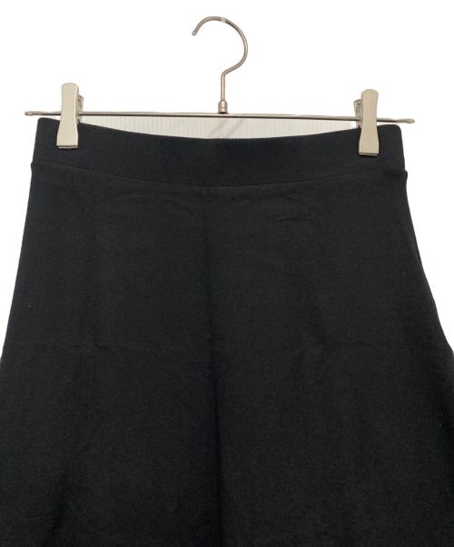 EVERYDAY I LIKE.（エヴリデイ アイ ライク）EVERYDAY I LIKE. (エヴリデイ アイ ライク) New Jersey Flare スカート ブラック サイズ:36の古着・服飾アイテム