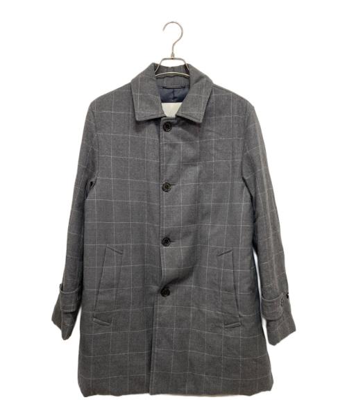 MACKINTOSH PHILOSOPHY（マッキントッシュ フィロソフィー）MACKINTOSH PHILOSOPHY (マッキントッシュ フィロソフィー) ステンカラーコート グレー サイズ:40の古着・服飾アイテム