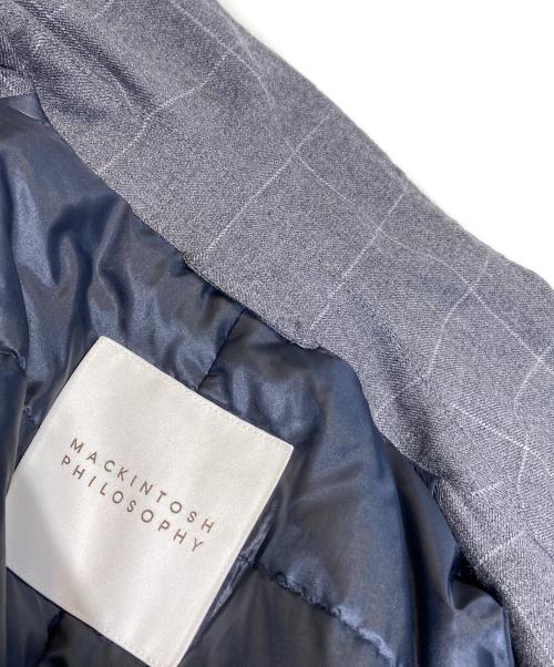 MACKINTOSH PHILOSOPHY（マッキントッシュ フィロソフィー）MACKINTOSH PHILOSOPHY (マッキントッシュ フィロソフィー) ステンカラーコート グレー サイズ:40の古着・服飾アイテム