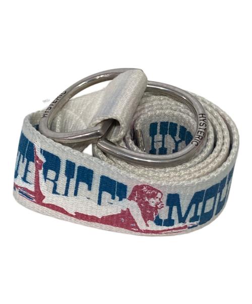 Hysteric Glamour（ヒステリックグラマー）Hysteric Glamour (ヒステリックグラマー) ヒスガールプリントベルト ベージュの古着・服飾アイテム