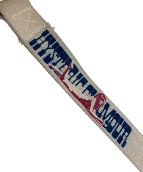 Hysteric Glamour（ヒステリックグラマー）Hysteric Glamour (ヒステリックグラマー) ヒスガールプリントベルト ベージュの古着・服飾アイテム