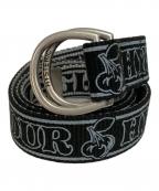 Hysteric Glamourヒステリックグラマー）の古着「プリントベルト」｜ブラック