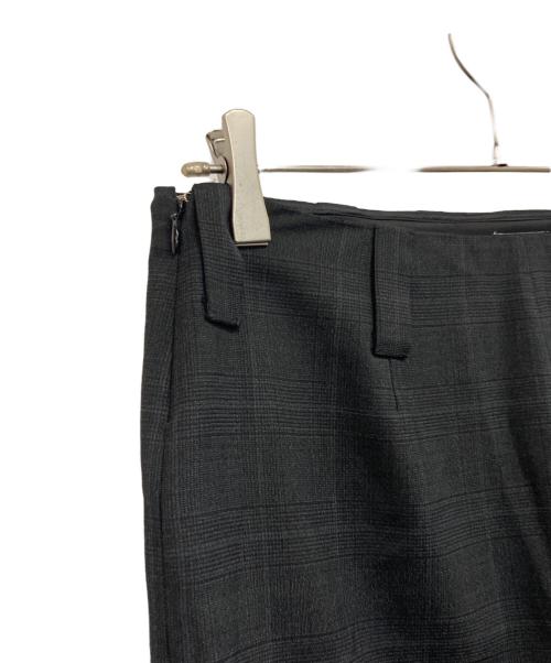 MIU MIU（ミュウミュウ）MIU MIU (ミュウミュウ) グレンチェックスカート グレー サイズ:40の古着・服飾アイテム